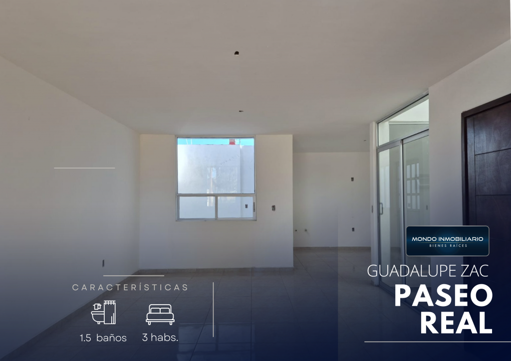 CASA VENTA GUADALUPE PASEO REAL  - Mondo Inmobiliario