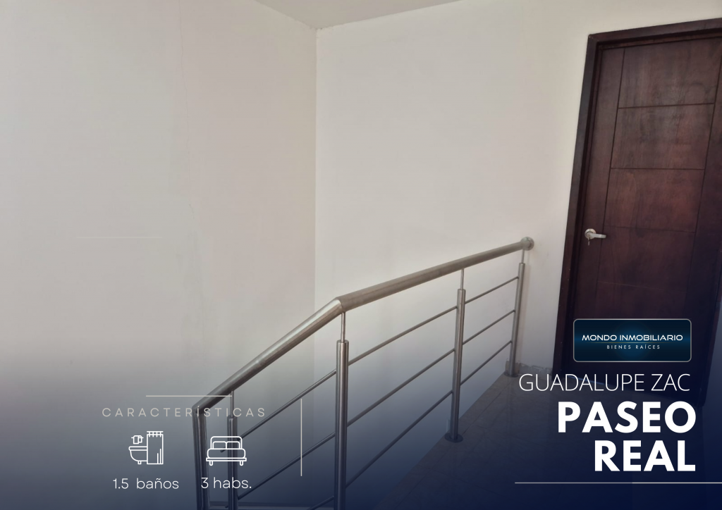 CASA VENTA GUADALUPE PASEO REAL  - Mondo Inmobiliario