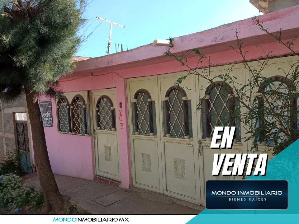 CASA VENTA ZACATECAS  COL. MIGUEL HIDALGO  - Mondo Inmobiliario