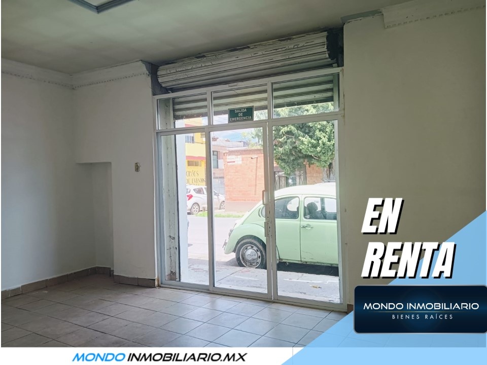 LOCAL COMERCIAL EN RENTA COLONIA EJIDAL - Mondo Inmobiliario