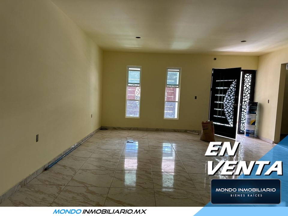 CASA EN VENTA EN FRACC. SUTSEMOP A 5 MIN DE AURRERA SAUCEDA - Mondo Inmobiliario