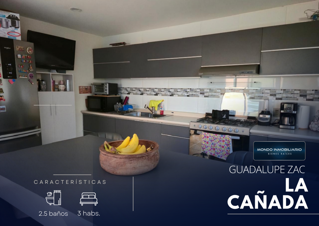 CASA VENTA  ZACATECAS  LA CAÑADA - Mondo Inmobiliario