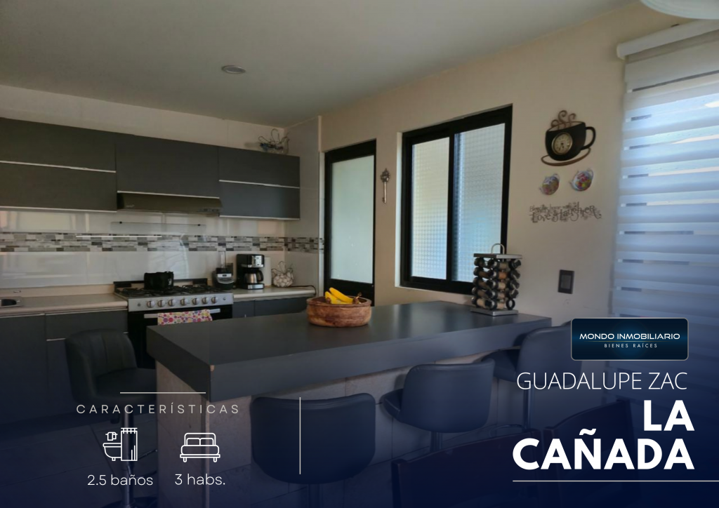 CASA VENTA  ZACATECAS  LA CAÑADA - Mondo Inmobiliario