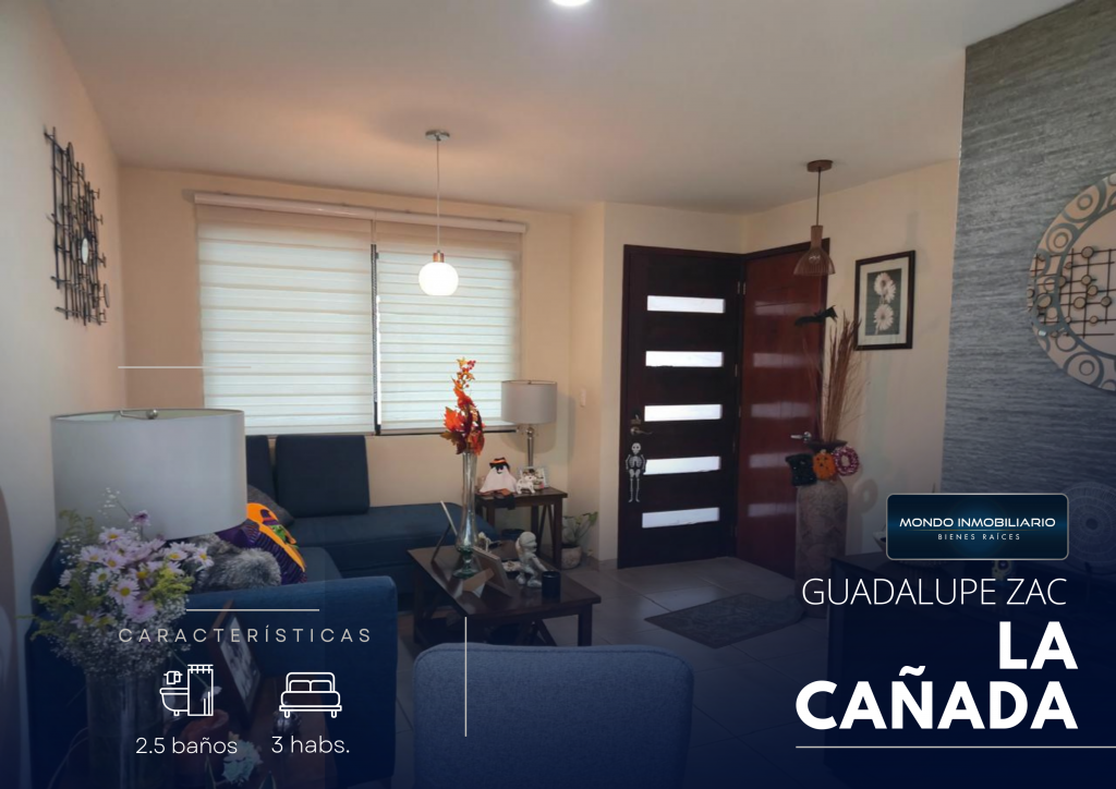 CASA VENTA  ZACATECAS  LA CAÑADA - Mondo Inmobiliario