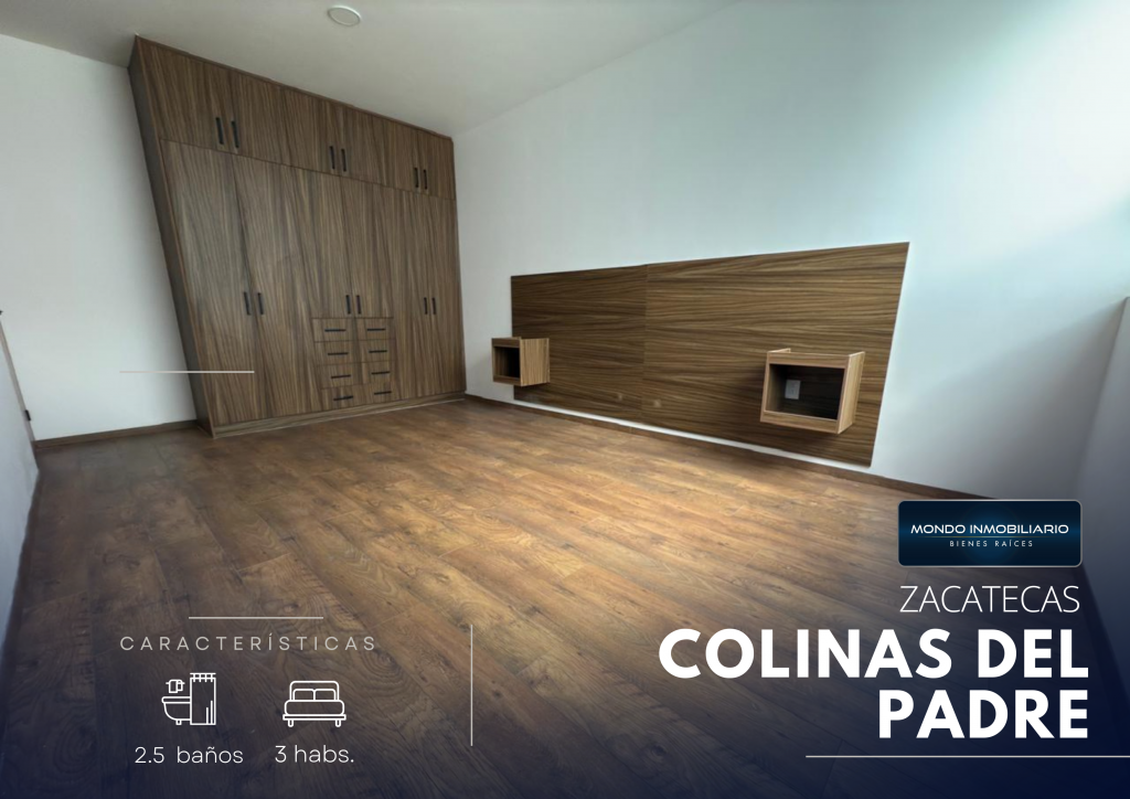 CASA VENTA ZACATECAS COLINAS DEL PADRE  - Mondo Inmobiliario