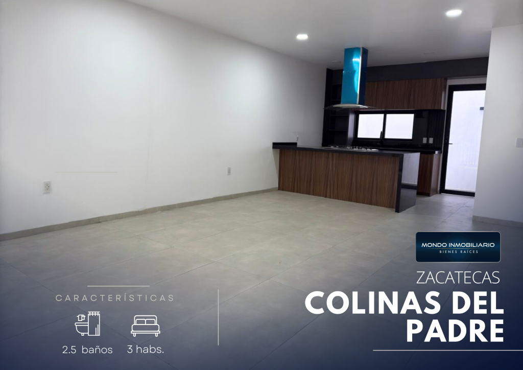 CASA VENTA ZACATECAS COLINAS DEL PADRE  - Mondo Inmobiliario