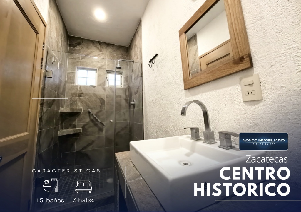 CASA VENTA ZACATECAS CENTRO HISTÓRICO  - Mondo Inmobiliario